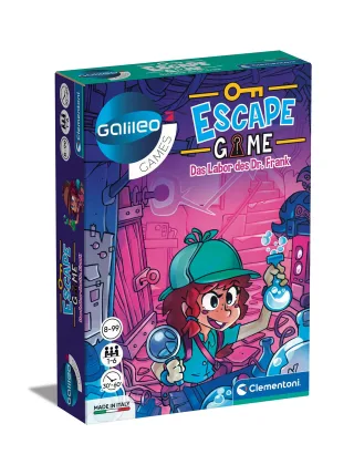 Clementoni 59226 - Escape Game: Das Labor des Dr. Frank