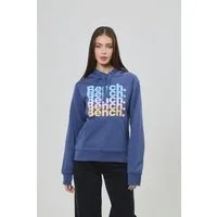 Bench. Sweatshirt TRIXE_HOODY aus Baumwolle und Polyester, Casual Fit, mit bedruckter Optik