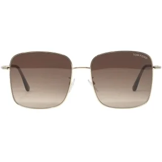 Tom Ford FT0894-K 28F Glänzende Roségold Sonnenbrille