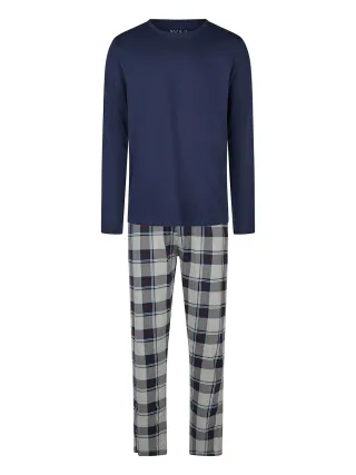Phil & Co. Berlin Herren Pyjama Weekend CollectionSchlafanzug, Pyjama Set, Nachtwäsche
