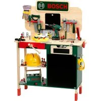 Klein Spielwerkbank BOSCH Holzwerkbank, mit Sound