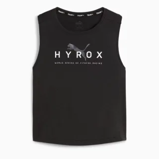 Puma x HYROX Fit Triblend Damen Schwarz Top
