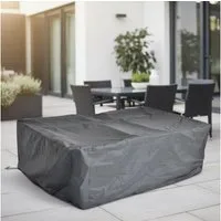 Melko Gartenmöbel-Schutzhülle Gartenmöbel Schutzhülle Abdeckung Schwarz 160x120x74 CM Abdeckung (Stück, 1-St., Plane), 100% Polyethylengewebe