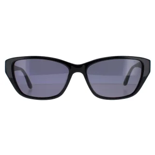 Elle Rectangle Womens Schwarz Grau 14920