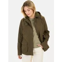 camel active Fieldjacket mit Cordkragen Langarm