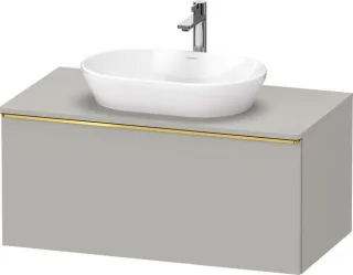 Duravit D-Neo Konsolenwaschtischunterbau wandhängend Betongrau Matt 1000x550x459 mm - DE494803407000 DE4948034070000