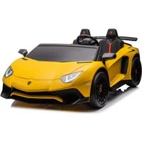 Smarty Elektro-Kinderauto Elektro Kinderauto Lamborghini Aventador XXL mit Lizenz 2x75W 24V/14Ah
