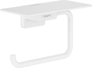Hansgrohe Papierrollenhalter mit Ablage AddStoris mattweiss, 41772700 41772700