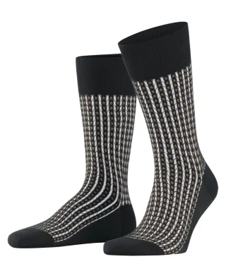 FALKE - Socken High Class schwarz - Gr. - 42