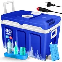 KESSER Kühlbox, 40 l, Thermo-Elektrisch Warmhalten & kühlen -18 bis 65° C für Auto & Camping