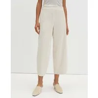 someday Stoffhose CISILIA CURVED CORDUROY Barrel Pants aus Feincord Samtige Oberfläche mit edler Optik