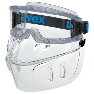 uvex Vollsichtbrille ultravision mit Faceguard  transparent - 9301555