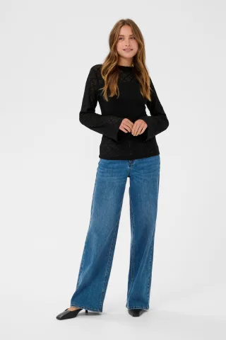 Langarm-Shirt KAmiah Langarm-Shirt Tight fit black