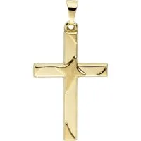 JOBO Kreuzanhänger Anhänger Kreuz, 375 Gold