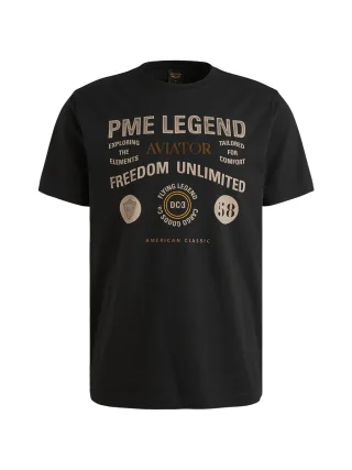 PME Legend - cotton elastane jersey black - Gr. - XXXL