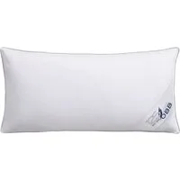 OBB Federkopfkissen Edition 125 Jahre, Kissen ist allergikerfreundlich, Made in Germany, Füllung: 90%Federn, 10 % Daunen, Bezug: 100% Baumwolle, Seitenschläfer, Bauchschläfer, Rückenschläfer, Kopfkissen in 40x80 cm, 80x80 cm, flauschig, Made in Germa