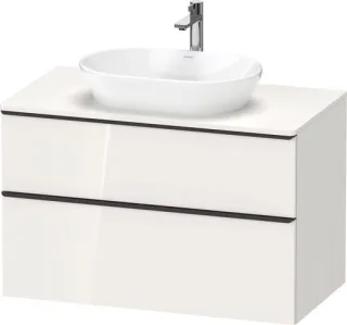 Duravit D-Neo Konsolenwaschtischunterbau wandhängend Weiß Hochglanz 1000x550x664 mm - DE49680BD22000 DE49680BD220000