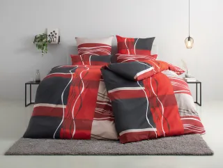 OTTO home Bettwäsche "Kelian" 2 Stk. in verschiedenen Qualitäten, gemusterte Bettwäsche