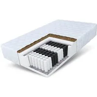 Taschenfederkernmatratze NATURAL MAX 90x200, 140x200, 160x200, 180x200 cm & weitere Größen, FDM, 24 cm hoch, (Matratze mit Kokos, Allergiker geeignet), doppelseitig