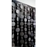 Morel SAS Türvorhang Türvorhang Kunststoff BAROQUE BLANC Maße 90x200cm