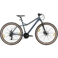 Bikestar Mountainbike, 21 Gang Shimano RD-TY300 Schaltwerk, Kettenschaltung, für Damen und Herren, Kettenschaltung