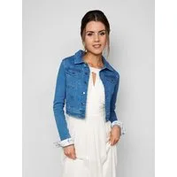 ANNIS WIESBADEN EST. 2021 Jeansjacke Premium Brautjacke (made in Europe) Jeansjacke mit Spitze & Bestickung auch in großen Größen erhältlich, mit Spitze, mit Bestickung