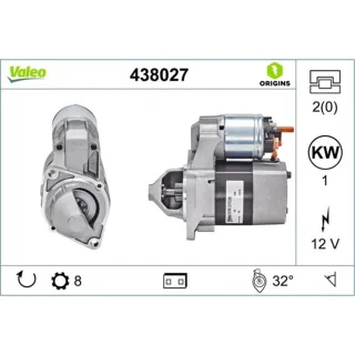 Valeo Starter Anlasser Mercedes A-Klasse B-Klasse W168 W169 W245
