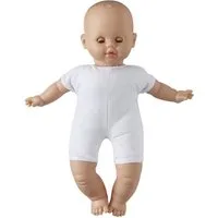 vertbaudet Puppen Accessoires-Set Weiche Puppe mit Schlafaugen, Länge 30 cm