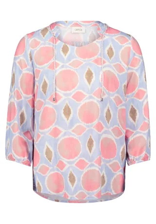 CARTOON - Blusenshirt rosé/blue - Gr. - 40