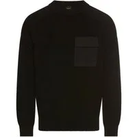 BOSS ORANGE Strickpullover Kalamaro mit Brusttasche