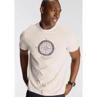 DELMAO T-Shirt Kurzarm, bedruckt, Rundhals, aus Baumwolle