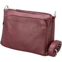 Adel Bags Schultertasche BECKY Umhängetasche für Damen, Schultertasche aus Echtleder (Einzelstück, verstellbarer Lederriemen), Handarbeit aus Italien
