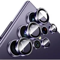 MSM Kameraschutzglas 5X Linsenglas für Samsung Galaxy S24 Ultra Schutz Panzerfolie Titan