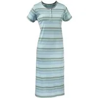 REDBEST Nachthemd Damen-Nachthemd Single-Jersey Streifen