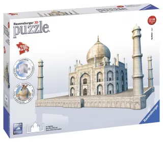 Ravensburger 3D Puzzle 12564 - Bauwerke: Taj Mahal [216 Teile]