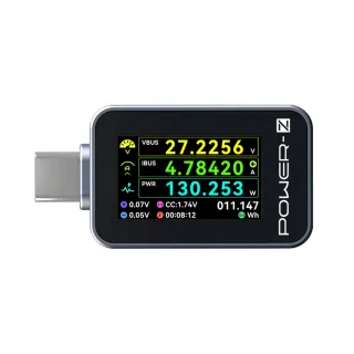 POWER-Z C240 Portable USB-C Tester Digital Power Meter 240W PD3.1 QC5.0 1.14 Inch IPS Display For USB-C Phones Laptops C