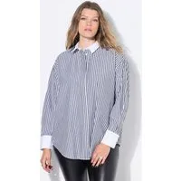 Studio Untold Hemdbluse Hemdbluse oversized Streifen
