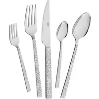 Mulex Besteck-Set Besteck Siena, mit feiner Hammerschlag-Struktur (60-tlg), 12 Personen, Chromstahl, elegantes Besteck mit beeindruckend schöner Optik