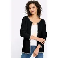 heine Strickjacke Cardigan Langarm Rippoptik