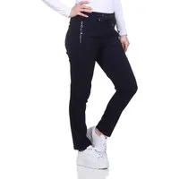 Alica Collection Chinohose Schlupfhose Damen Stretch Hose leichte Sommerhose - Kurzgröße mit Gummibund & Kordelzug, in großen Größen erhältlich