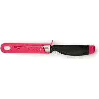 TUPPERWARE Gemüsemesser Tupperware Gemüsemesser A-Serie Messer pink Messerlänge 18,6 cm