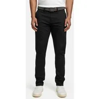 Indicode Chinohose Herren Eary Chino Hose Herrenhose aus elastischer Baumwoll-Qualität, inkl. Gürtel