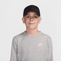 Nike Baseball Cap Nike Kinder Kappe Kids Unstructured Metal Swoosh Cap FB5064