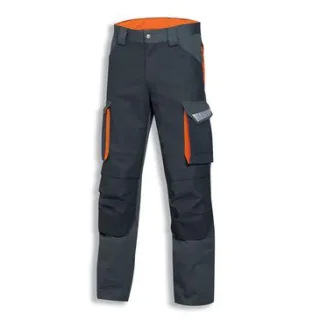 uvex metal pro Cargohose grau/orange 106 - 9877023