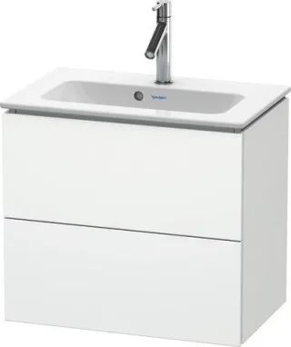 Duravit L-Cube Waschtischunterbau wandhängend Weiß Matt 620x391x550 mm - LC625601818 LC625601818