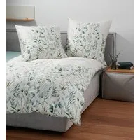 Janine Bettwäsche Mako-Satin98123 06, Mako-Satin, mit Reissverschluss