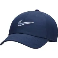 Nike Sportswear Baseball Cap U NK CLUB CAP U CB SWSH L klassisches 6-Panel-Design, mit vorgeformtem Schirm, mittelhohe Krone