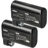 vhbw Akku passend für AEG RX9-1-SGM, RX9-1-IBM, RX9-2-4STN, RX9-2-4ANM Staubsauger-Akku Akku Li-Ion 2000 mAh (7,2 V, 2 St), Leistungsfähige Austausch-Akkus für Ihren Saugroboter