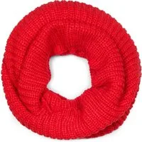 styleBREAKER Strickschal Unifarbener Feinstrick Loop, (1-St)