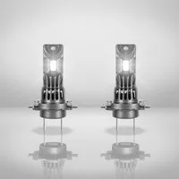 Clanmacy KFZ-Ersatzleuchte LED-Scheinwerferlampe H7 30W 12V 2500LM 6500K 2er-Set, 2 St.
